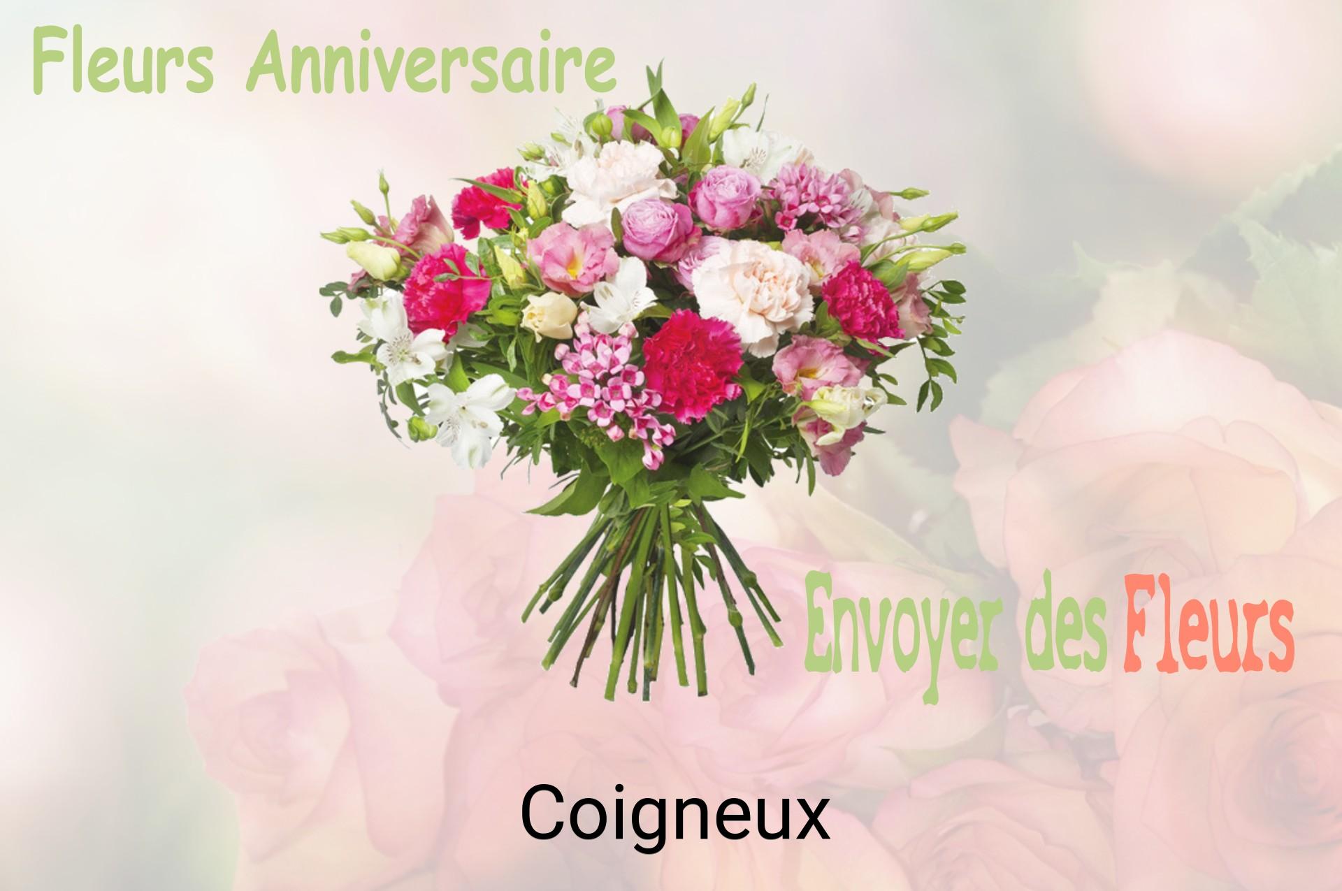 Bouquet de fleurs d’anniversaire livré à Coigneux